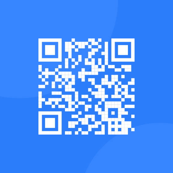 A QR code redirecting to https://frontendmentors.io